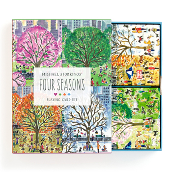 Misc. Michael Storrings Four Seasons Playing Card Set Book