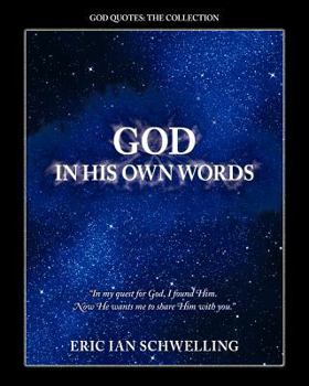 Paperback God in His Own Words Book