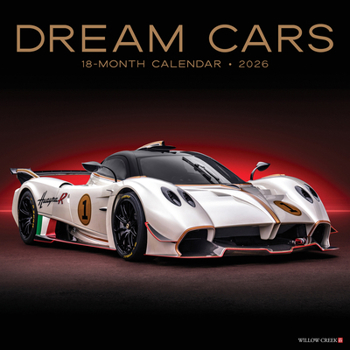2026 Dream Cars (w/foil) 12 x 12 Wall