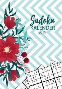 Paperback Sudoku Kalender 2019 - Terminkalender & Planer 2019 mit über 90 kniffligen Rätseln: Erlebe deinen Alltag mit Sudoku [German] Book