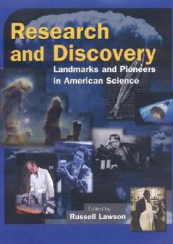 Hardcover Research and Discovery: Landmarks and Pioneers in American Science Book