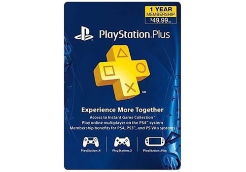 Game - Playstation 4 PS Plus 12-month Live Card (New) Book