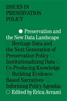 Paperback Preservation and the New Data Landscape Book