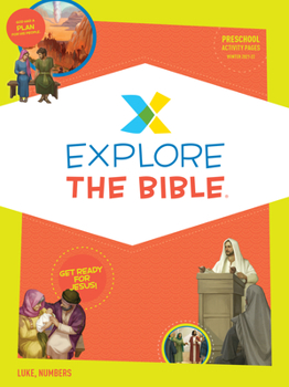 Mass Market Paperback Explore the Bible: Preschool Activity Pages - Winter 2022 Book