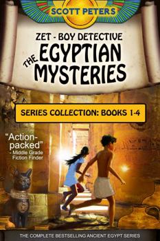 Paperback Kid Detective Zet - The Egyptian Mysteries: Series Collection Book 1-4 Book