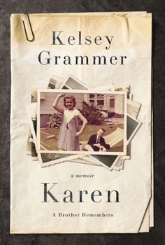 Hardcover Karen: A Brother Remembers Book