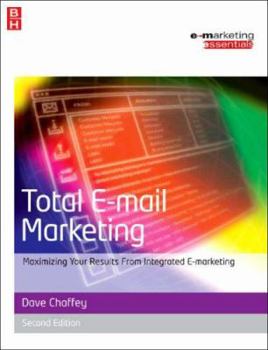 Paperback Total E-mail Marketing Book