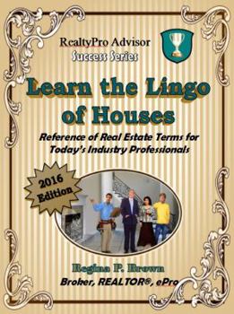 Paperback Learn the Lingo of Houses 2016 (paperback) Book