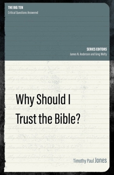 Paperback Why Should I Trust the Bible? Book