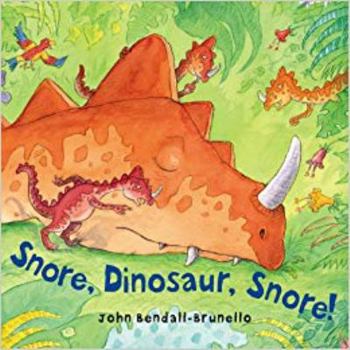 Hardcover Snore, Dinosaur, Snore! Book