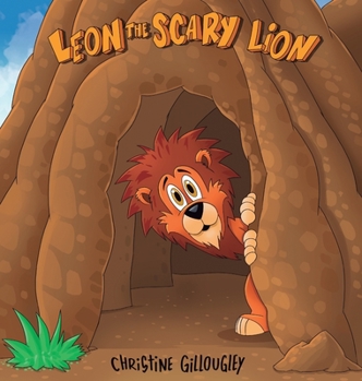 Hardcover Leon the scary lion Book