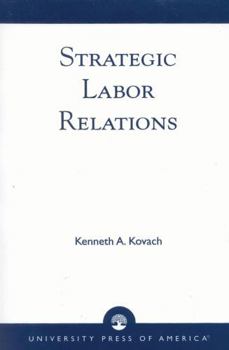 Paperback Strategic Labor Relations Book