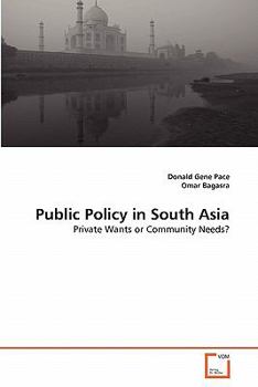 Paperback Public Policy in South Asia Book