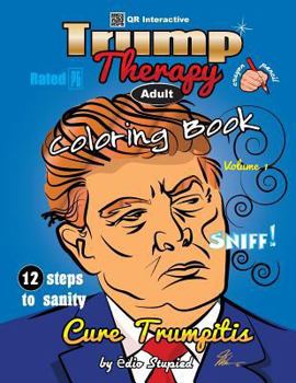 Paperback Trump Therapy Coloring Book