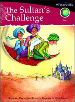 Hardcover The Sultan's Challenge: Set G, Turkey, Language Arts Book