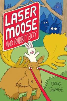 Paperback Laser Moose and Rabbit Boy: Volume 1 Book