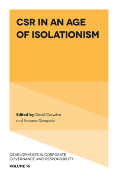Hardcover Csr in an Age of Isolationism Book