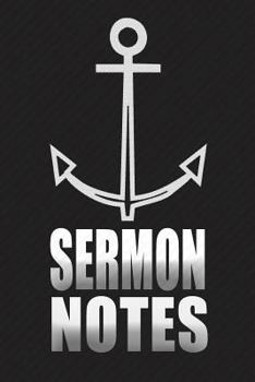 Paperback Sermon Notes Book