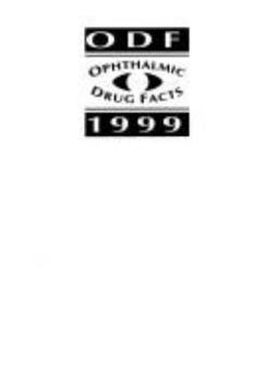 Paperback 1999 Ophthalmic Drug Facts Book