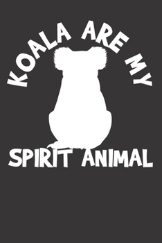 Paperback Notebook: Australian Koala Spirit Animal Australia Souvenir Dot Grid 6x9 120 Pages Book