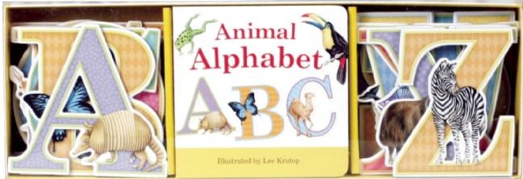 Hardcover Animal Alphabet Book & Learning Play Set Book