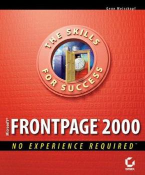 Paperback Microsoft Frontpage 2000 No Experience Required Book