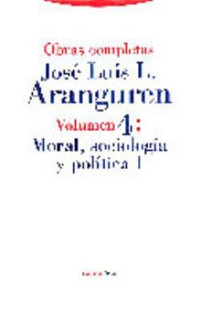 Hardcover Moral, sociología y política I: Vol. 04 [Spanish] Book