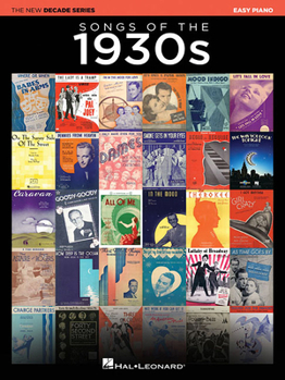 Paperback Songs of the 1930s: The New Decade Series Book