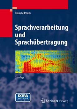 Hardcover Sprachverarbeitung Und Sprachübertragung [German] Book