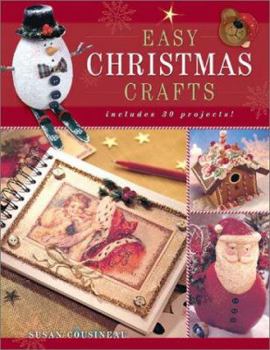 Paperback Easy Christmas Crafts Book