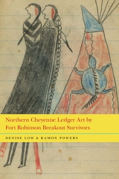 Hardcover Northern Cheyenne Ledger Art by Fort Robinson Breakout Survivors Book