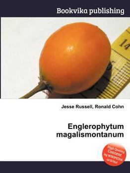 Paperback Englerophytum Magalismontanum Book