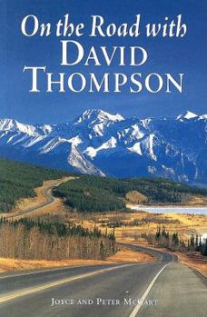 Paperback On the Road with David Thompson Book