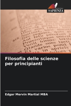Paperback Filosofia delle scienze per principianti [Italian] Book