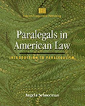 Hardcover Paralegals in American Law Book