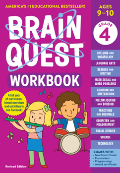 Paperback Brain Quest Workbook: 4th Grade Revised Edition Book