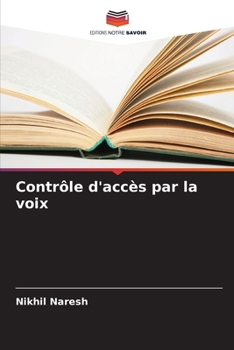 Paperback Contrôle d'accès par la voix [French] Book
