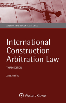 Hardcover International Construction Arbitration Law Book