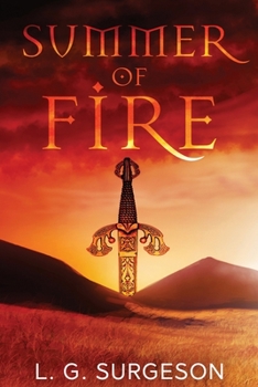 Paperback Summer of Fire [Large Print] Book