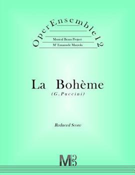 Paperback OperEnsemble12, La Boheme (G.Puccini): Reduced Score Book