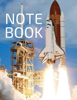 Paperback NoteBook: Rocket Journal - Rocket Log Book - 8,5x11 inches, 100 pages Book
