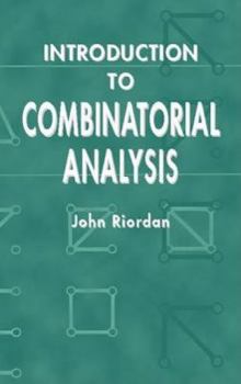 Paperback Introduction to Combinatorial Analysis Book