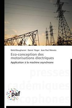 Paperback Eco-Conception Des Motorisations Électriques [French] Book