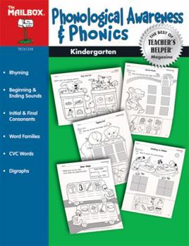 Paperback The Best of TEACHERS HELPER: Phonological Awareness & Phonics (Gr. K) Book