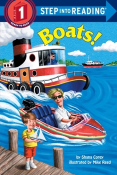 Boats (Step Into Reading: A Step 1 Book) - Book  of the Early step into reading