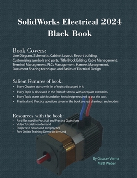 Paperback SolidWorks Electrical 2024 Black Book