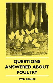 Paperback Questions Answered About Poultry Book