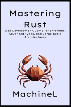 Paperback Mastering Rust: Web Development, Compiler Internals, Advanced Types, and Large-Scale Architectures Book