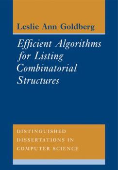 Paperback Efficient Algorithms for Listing Combinatorial Structures Book