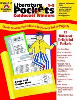 Paperback Literature Pockets: Caldecott Winners, Grades 1-3 Book